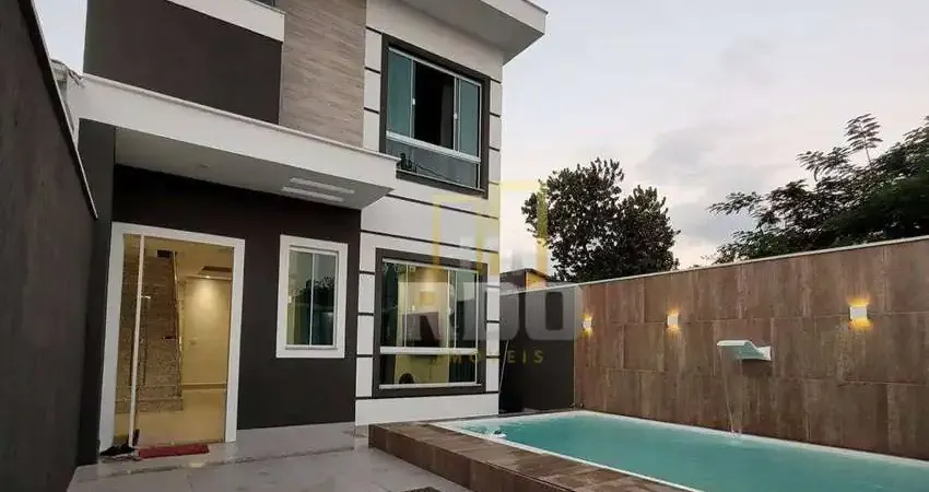 Casa com 3 quartos à venda, 130 m² por r$ 710.000 - jardim mariléa - rio das ostras/rj