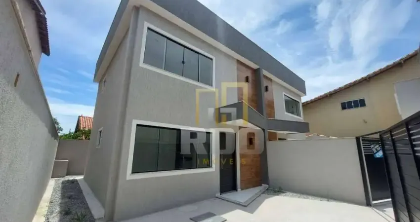 Excelente casa duplex independente com 3 quartos no village, rio das ostras - próximo ao shopping e à rodovia