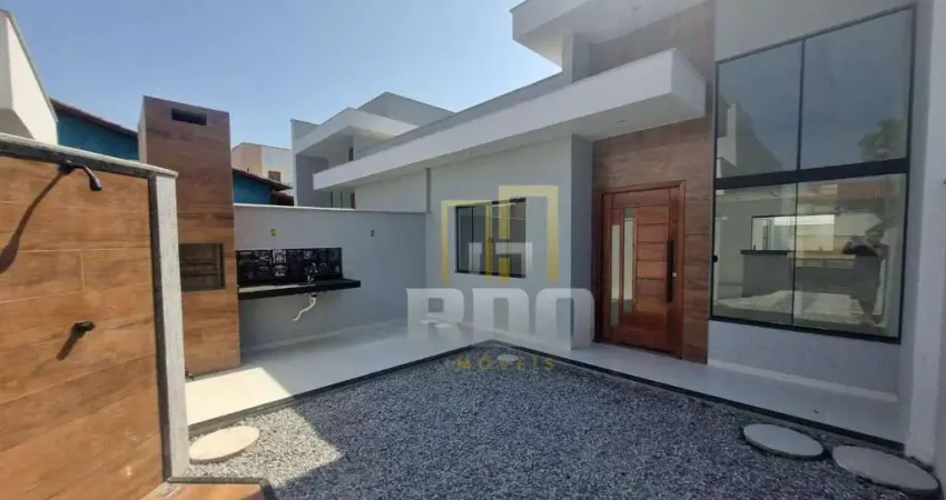 Casa com 2 quartos à venda, jardim campomar - rio das ostras/rj