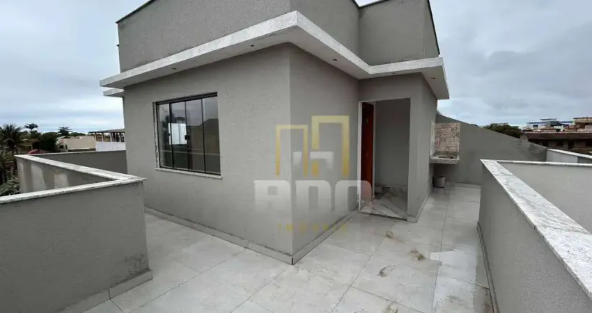 Cobertura a 100m da Rodovia no Jardim Bela Vista em Rio das Ostras, 2 quartos