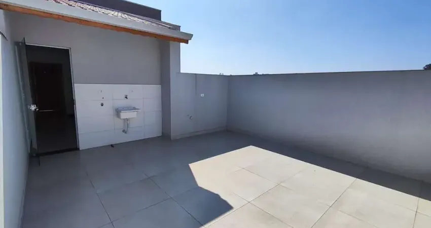 Cobertura duplex para venda possui 101m² parque oratório - santo andré - sp