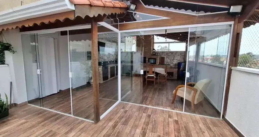 Cobertura duplex para venda tem 114m² no bairro jardim paraíso - santo andré - sp