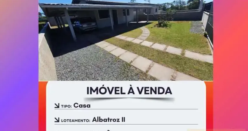 Casa para venda em são francisco do sul, praia do ervino, 2 dormitórios, 1 banheiro, 1 vaga