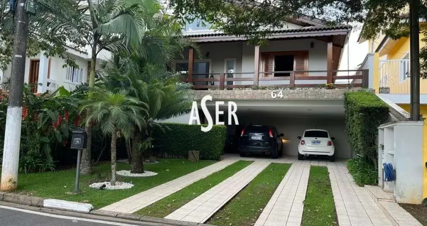 Casa no condomínio arujá 5 para venda ou locação com 2 dorms, 2 suíte e escritório, 5 vagas, 220m2 m, 340m2 m