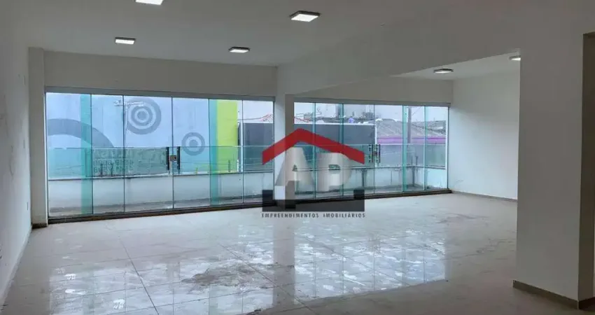 Salão para alugar, 300 m² por r$ 13.000,00/mês - centro - mauá/sp