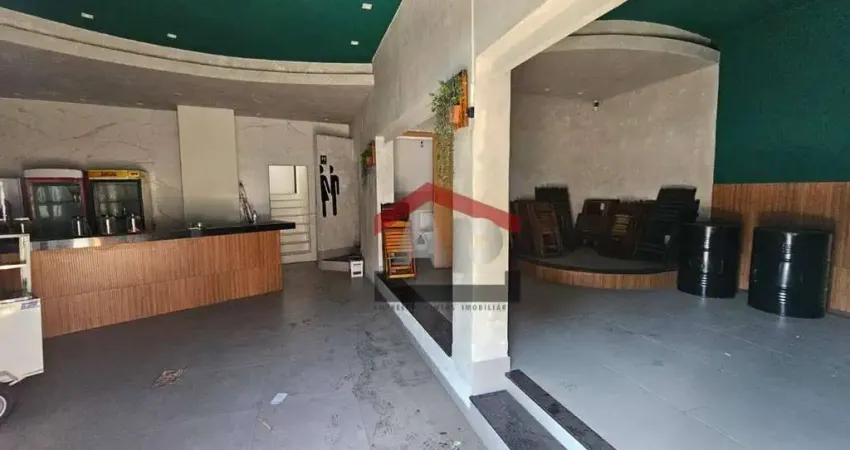 Salão para alugar, 130 m² por r$ 6.120,00/mês - matriz - mauá/sp