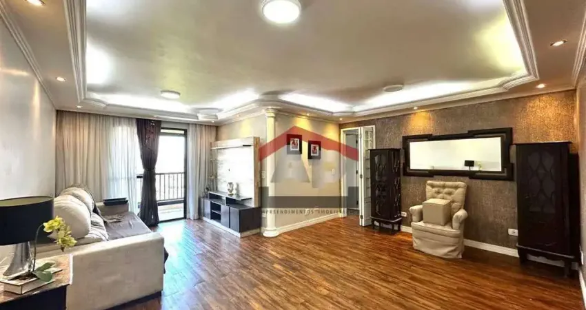 Apartamento com 3 dormitórios, 105 m² - venda por r$ 640.000,00 ou aluguel por r$ 4.200,00/mês - vila bocaina - mauá/sp