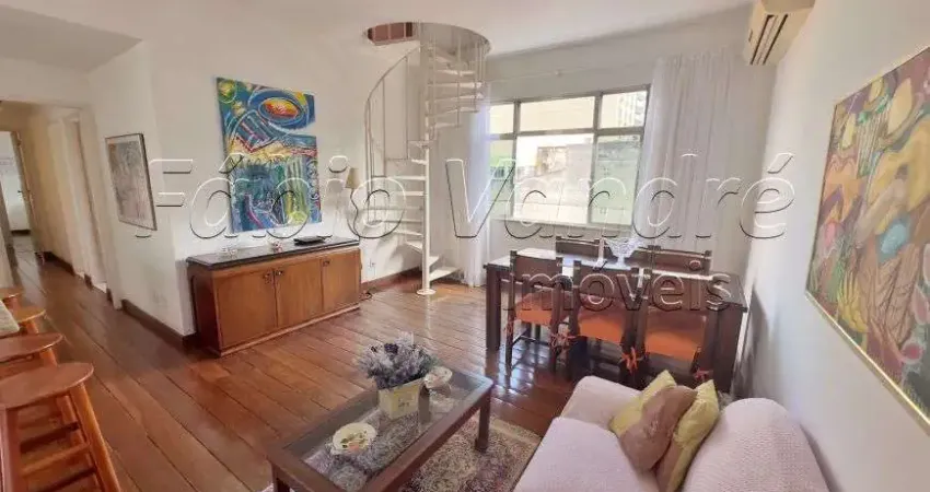 Duplex para venda tem 156 metros quadrados com 4 quartos na tijuca - fvc1653