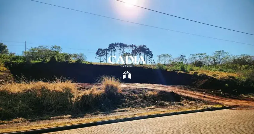 Terreno de 800 metros à venda no bairro Água Santa, em Chapecó.