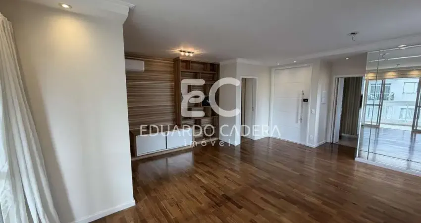 Apartamento para Aluguel em Moema Pássaros – 124 m² | 3 Suítes | Andar Alto