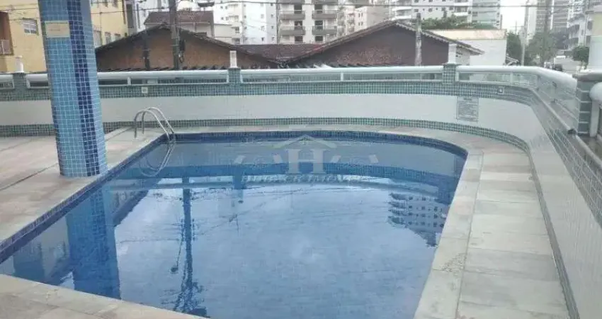 Apartamento 02 dormitorios com uma suite ,Com Piscina,Vila Caiçara Praia Grande -SP