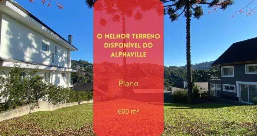 Terreno &#224; venda no Condomínio Alphaville Gramado