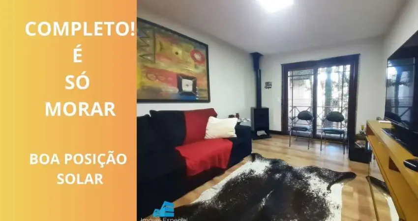 Belo apartamento com 2 dormitórios sendo 1 suíte , totalmente mobiliado no Bairro Planalto