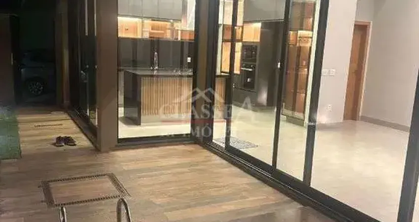 Casa terrea com 03 suites e escritorio em condominio para venda no bairro vila do golfe