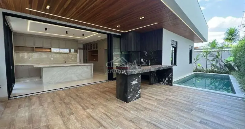 Casa terrea em condominio com 04 suites + escritorio no vila do golfe