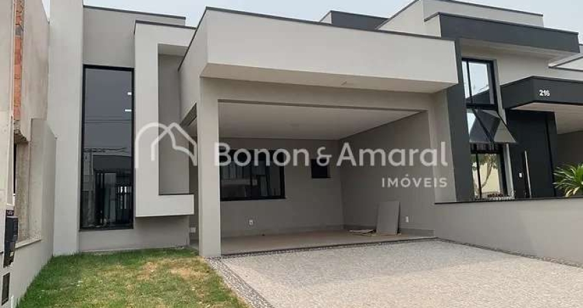 Casa nova térrea com 3 suítes a venda no condomínio Terras da Estancia em Paulínia