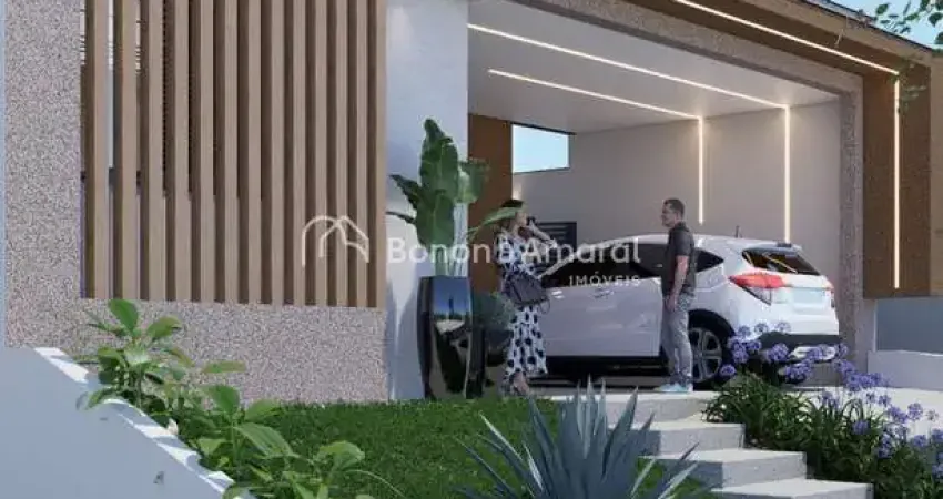 Casa térrea nova à venda no condomínio residencial club santorini, paulínia