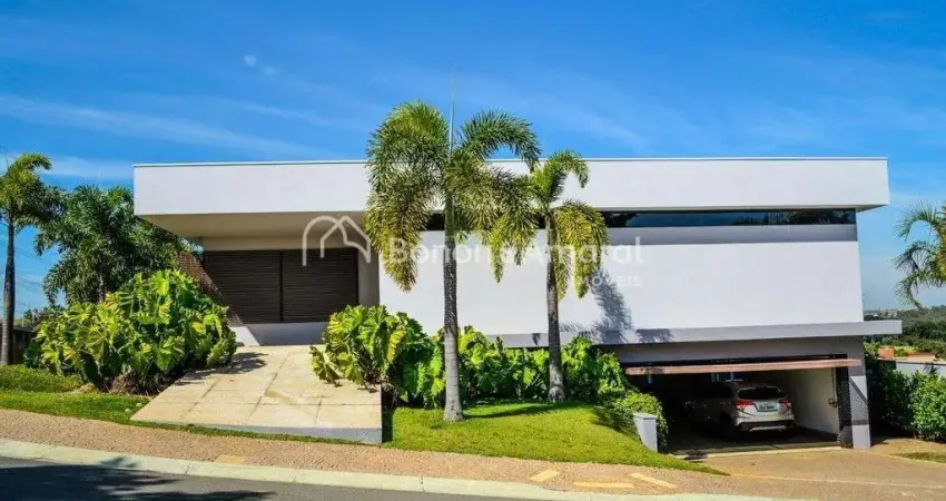 Casa térrea com 4 suítes no Mont Blanc Residence - Campinas/SP