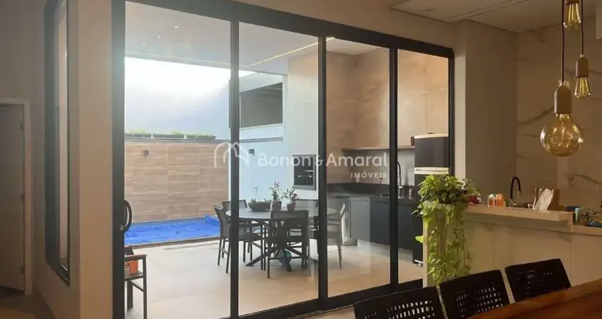 Casa térrea nova com 03 suítes à venda - Condomínio Residencial Royal Garden - Parque Brasil 500 - Paulínia / SP