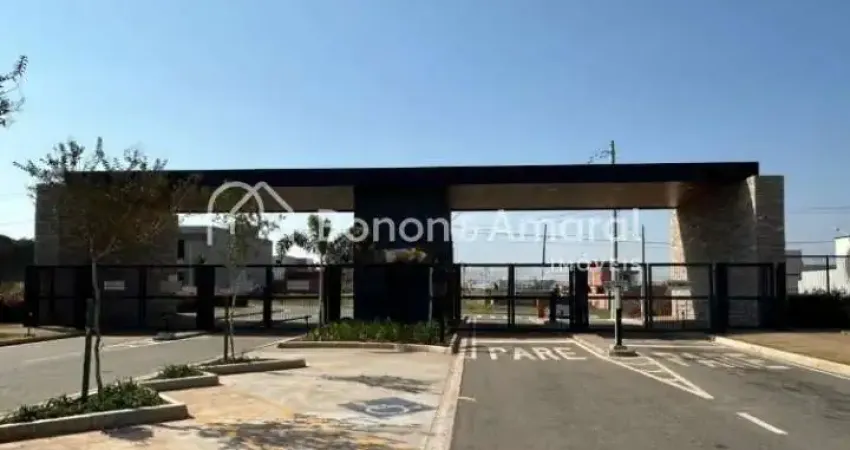 Terreno à venda com 207 m², condomínio residencial lírios, paulínia