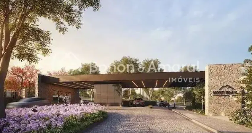 Terreno à venda no condomínio mont blanc residencial no bairro parque brasil 500- paulínia/sp