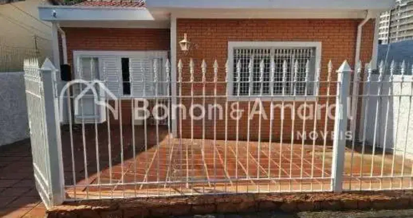 Casa térrea para locação - excelente ponto comercial e residencial em campinas