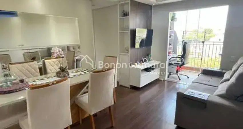 Apartamento de 63m² com 3 dormitórios, suíte no residencial nogueira
