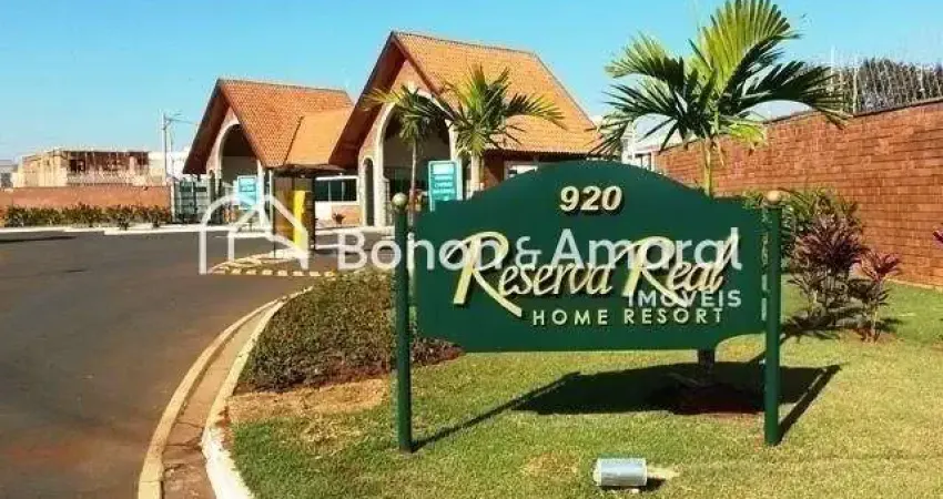 Terreno à venda no Condomínio Reserva Real, Parque Brasil 500 em Paulínia.