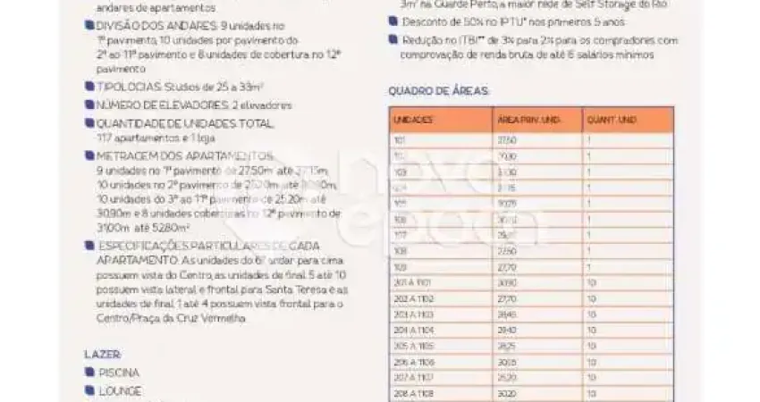 Apartamento com 1 quarto à venda na Rua Riachuelo, Centro, Rio de Janeiro