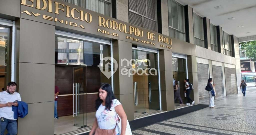 Sala comercial com 3 salas à venda na Avenida Nilo Peçanha, Centro, Rio de Janeiro