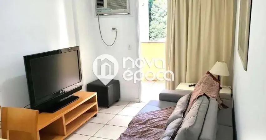 Apartamento com 1 quarto à venda na Rua Custódio Serrão, Lagoa, Rio de Janeiro