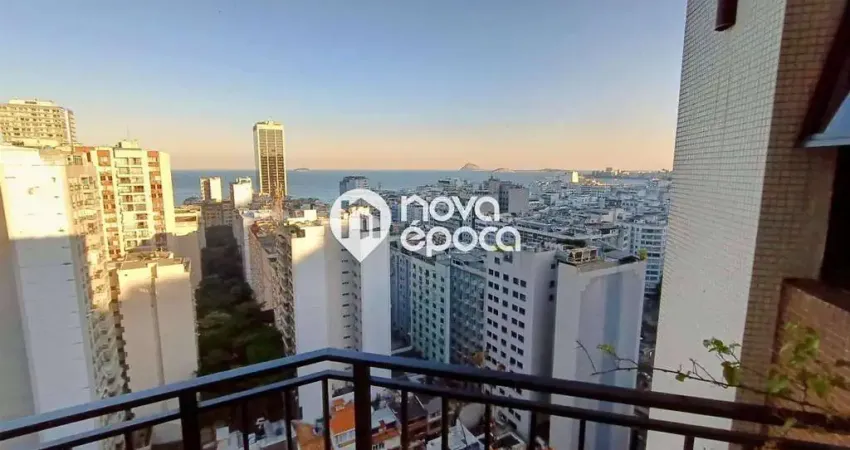 Flat com 2 quartos à venda na Avenida Princesa Isabel, Copacabana, Rio de Janeiro
