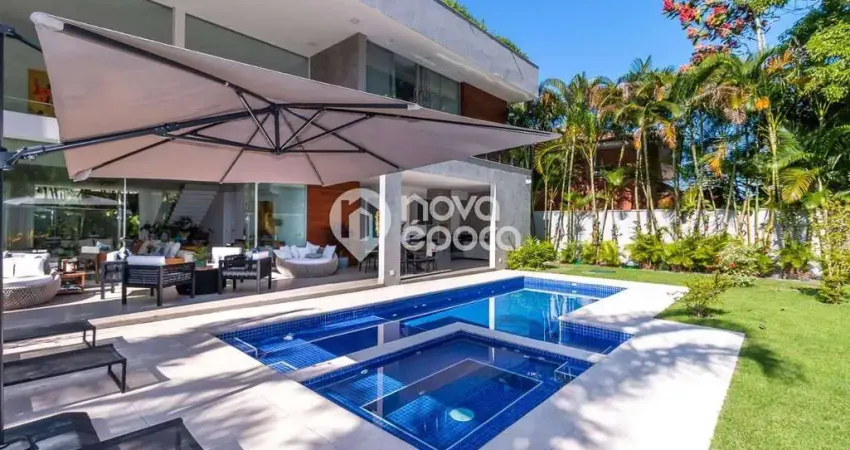 Casa com 5 quartos à venda na Estrada da Canoa, São Conrado, Rio de Janeiro