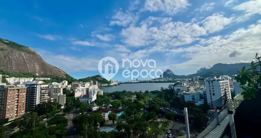Humaitá | Cobertura 3 quartos, sendo 2 suites