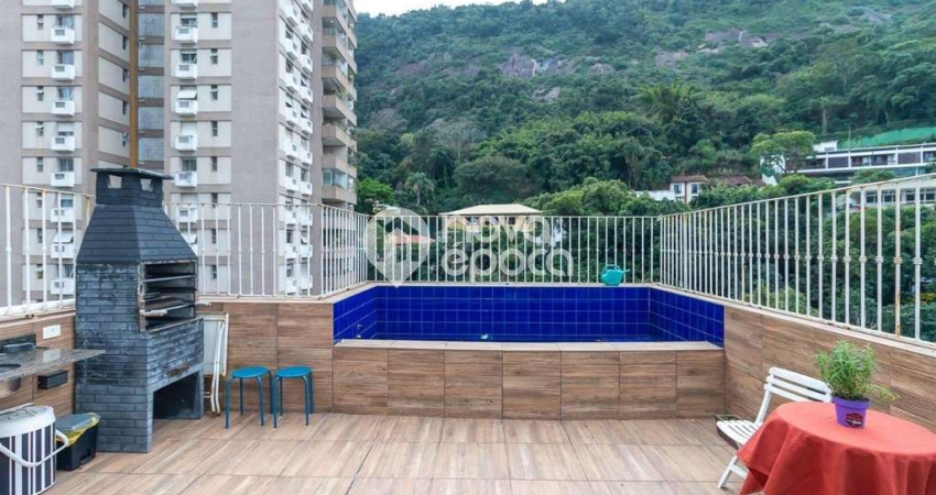 Laranjeiras | Cobertura 4 quartos, sendo 1 suite