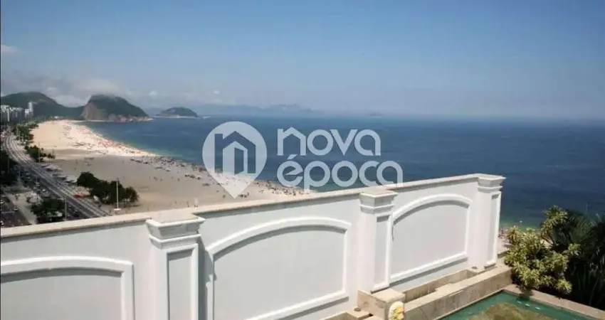 Cobertura com 4 quartos à venda na Avenida Atlântica, Copacabana, Rio de Janeiro