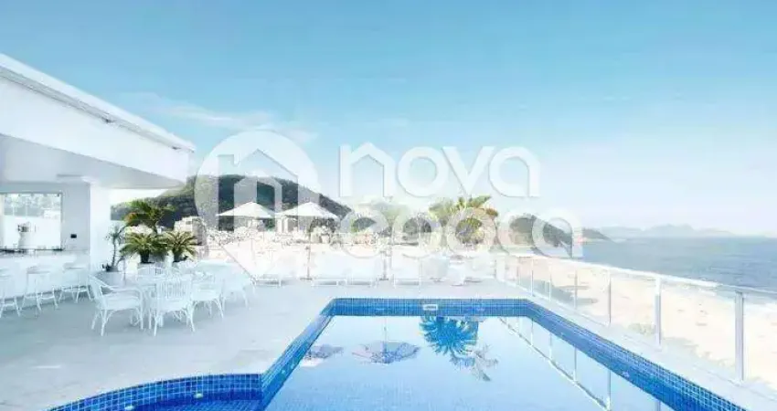 Copacabana | Cobertura 5 quartos, sendo 5 suites