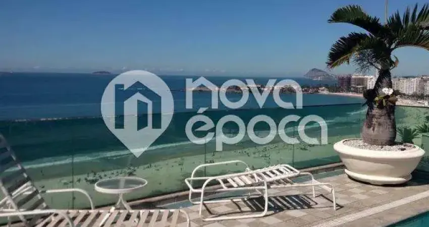 Copacabana | Cobertura 5 quartos, sendo 2 suites