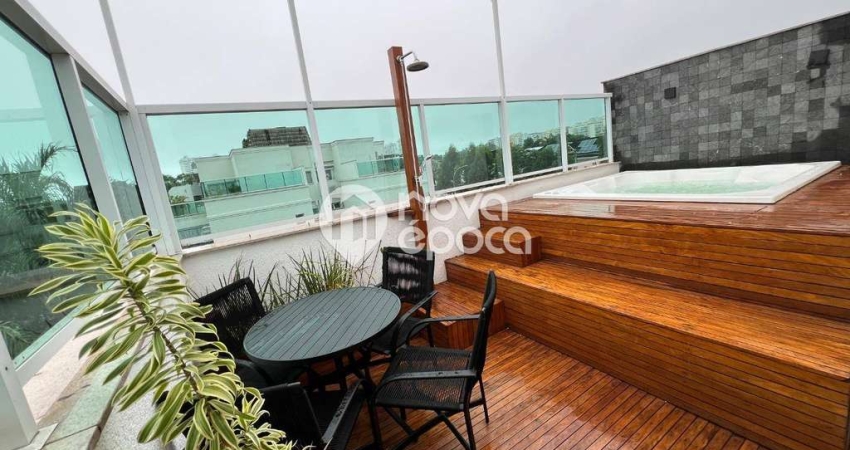 Recreio dos Bandeirantes | Cobertura 4 quartos, sendo 2 suites