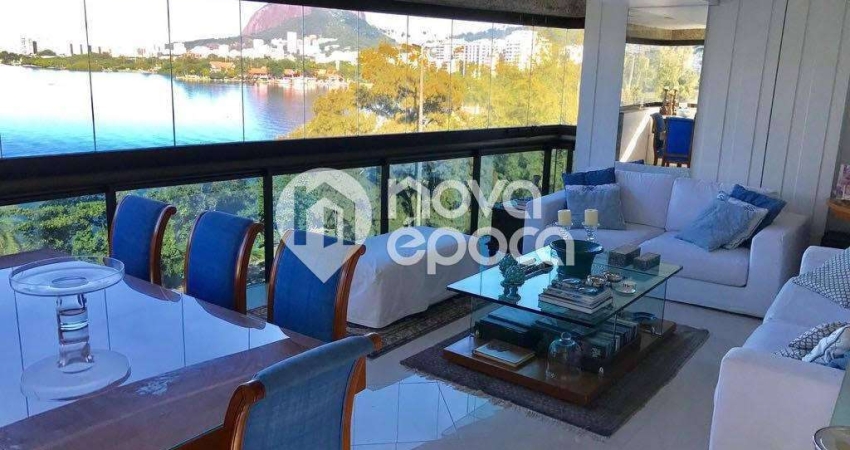 Lagoa | Cobertura 4 quartos, sendo 4 suites