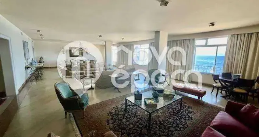 Apartamento com 4 quartos à venda na Avenida Atlântica, Copacabana, Rio de Janeiro