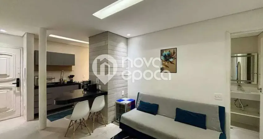Apartamento com 1 quarto à venda na Avenida Bartolomeu Mitre, Leblon, Rio de Janeiro