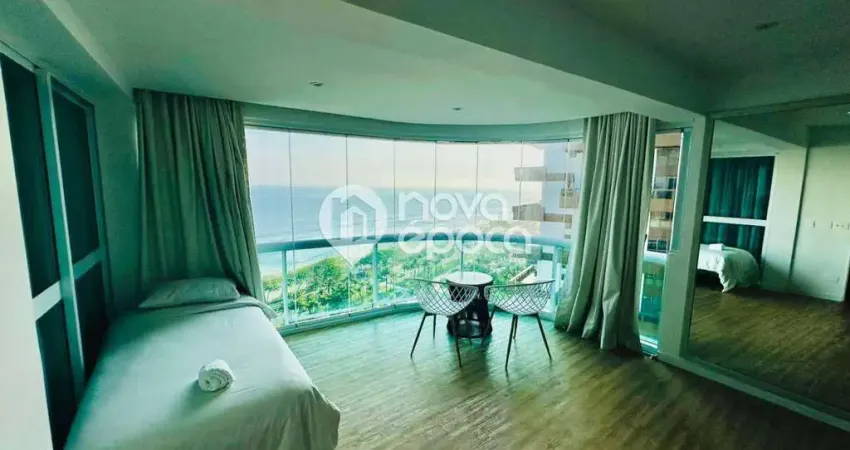 Flat com 1 quarto à venda na Avenida Lúcio Costa, Barra da Tijuca, Rio de Janeiro