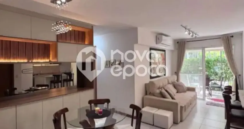 Recreio dos bandeirantes | apartamento garden 2 quartos, sendo 1 suite