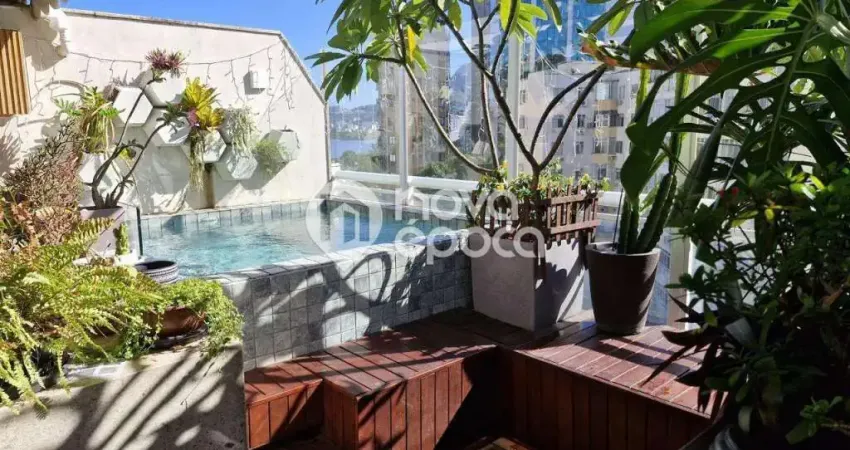 Cobertura com 3 quartos à venda na Rua Engenheiro Marques Porto, Humaitá, Rio de Janeiro