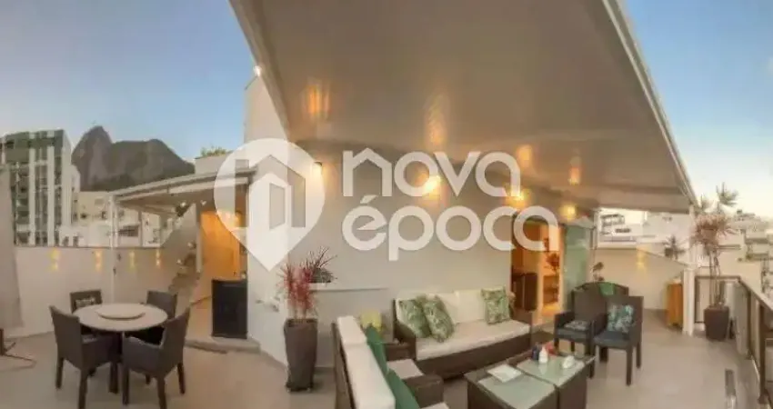 Cobertura com 4 quartos à venda na Rua Desembargador Burle, Humaitá, Rio de Janeiro