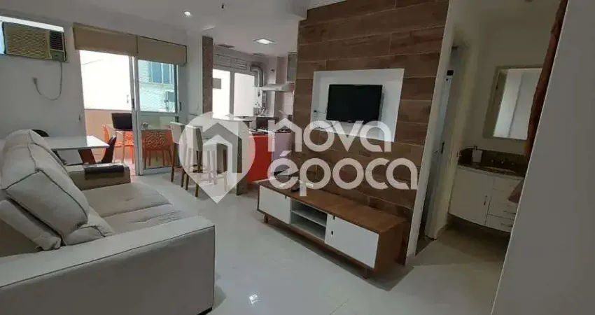 Apartamento com 1 quarto à venda na Rua Custódio Serrão, Lagoa, Rio de Janeiro