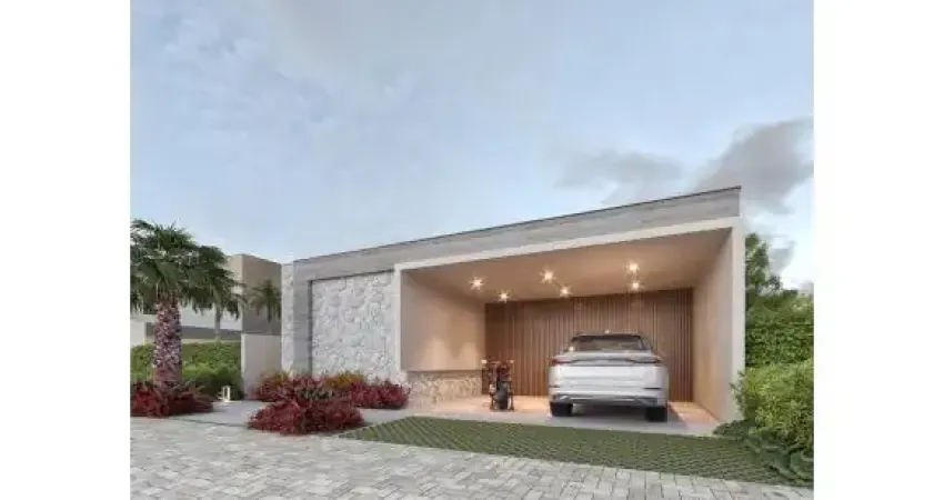 Casa Térrea com uma suíte máster, mais duas suítes, piscina no Condomínio Vitality Home & Resort