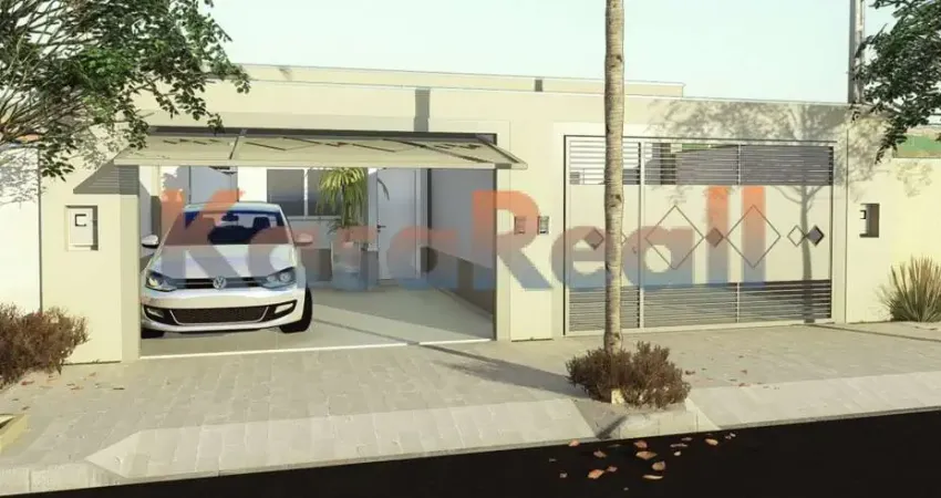 Casa para venda com 125 m² e 2 quartos em parque jaraguá, bauru - sp