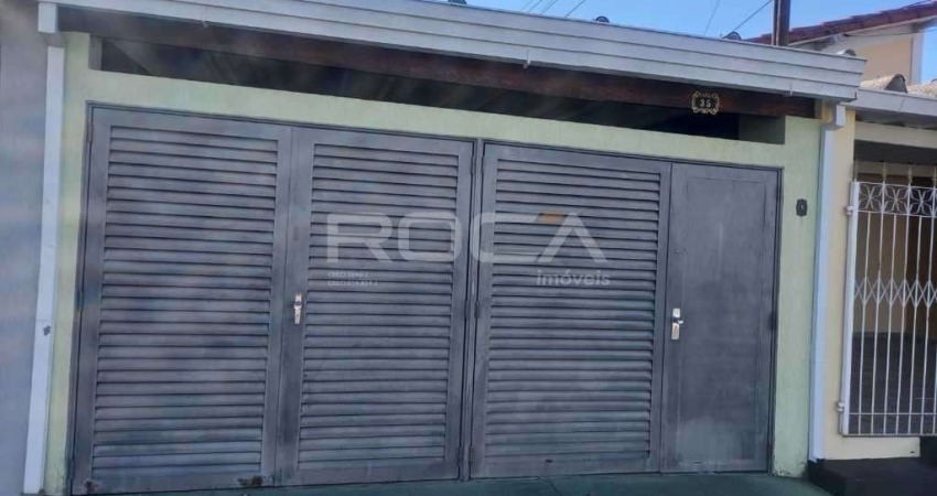 Casa Padrão à venda na Vila Boa Vista, São Carlos - 2 dormitórios, 2 garagens cobertas